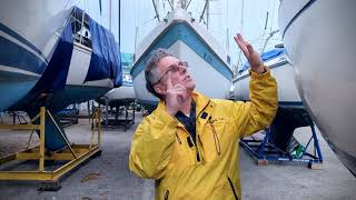 Basic Sailing on the Bayfield 25  Winterizing with Jeff Pruce [upl. by Enedan579]