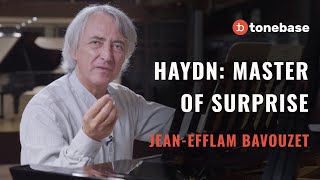 JeanEfflam Bavouzet teaches Haydn E Minor Sonata HobXVI34 [upl. by Alyehc]