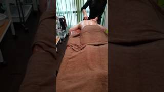 Cupping Massage Demonstration [upl. by Arsuy723]