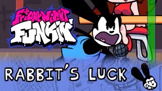 Rabbit’s Luck  Oswald FNF Mod Demo [upl. by Amsaj]