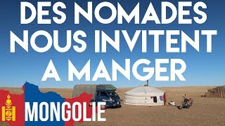 Tour dans le désert  On teste la nourriture Mongole dans une yourte de nomades ▶ Ep 19 [upl. by Eceer]