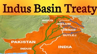 Indus Basin Treaty  Indus Water Treaty 1960 India and Pakistan  World Bank [upl. by Glialentn809]