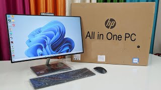 HP  All in One PC  Unboxing amp Review 2024 🌹🌻🌷🌼 [upl. by Elyl103]