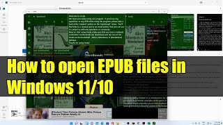 5 Free Best ePub Reader Apps For Windows 1110 PCsLapTopsTablets Windows ePub Reader Apps No Ads [upl. by Tekcirc17]