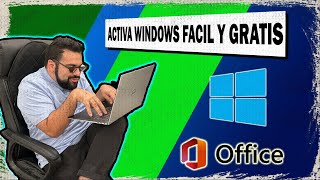 Activa Windows y Office de forma gratuita fácil y sin virus [upl. by Agarhs]