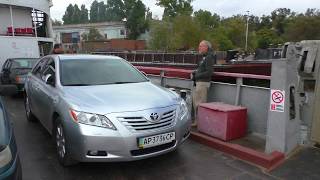 Dnieper Ferry Nikopol  Kamyanka Dniprovska [upl. by Nahta]