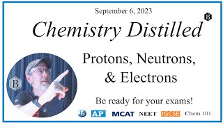 ProtonsNeutronsElectrons Practice Problems HS Gen Chem APIB NEET amp MCAT [upl. by Welford]