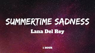 1Hour Lana Del Rey  Summertime Sadness 🎵🎵 [upl. by Hallie]