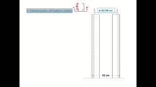 Battened Plates Built Up Columns 2023 [upl. by Liz]