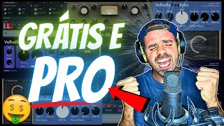 MIXANDO VOCAL SÓ COM PLUGINS GRÁTIS [upl. by Neeroc]