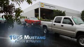 Haynes Project 50 1965 Mustang Arrival [upl. by Ebanreb]