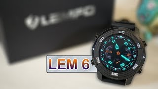 LEMFO LEM6 buena pantalla AMOLED y poco más  REVIEW [upl. by Sella682]