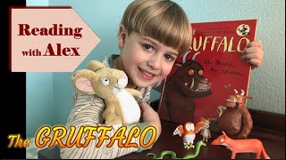 Reading with Alex The GRUFFALO by Julia Donaldson and Axel Scheffler [upl. by Hanson377]