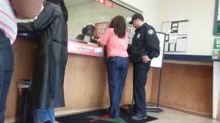 How To Get Arrested Lady gets arrested for check fraud at a check cashing store [upl. by Westbrook]