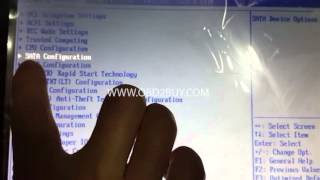 How to set SATA HDD BIOS Setting wwwOBD2Buycom [upl. by Erbes]