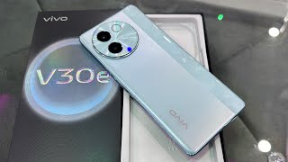 Vivo V30e 5G Silk Blue Unboxing FirstLook amp Review 🔥 Vivo V30e 5G PriceSpec amp Many More [upl. by Hsirrehc]