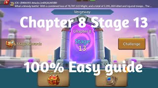 Lords mobile Vergeway chapter 8 Stage 13 easiest guide [upl. by Pfeffer]