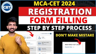 MCA CET Registration Form Filling Process 2024  How to Fill MCA CET Registration Form 2024 [upl. by Cheyne296]