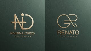 Quer criar logo com letras do nome usando elipse [upl. by Darice]