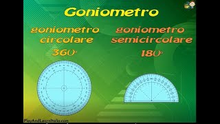 Schemi Volanti  il Goniometro cosè e come si usa PlayAndLearnItalia [upl. by Lahsiv]