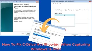 How To Fix CDrive Not Showing When Capturing Windows 11 MDT [upl. by Radmen277]