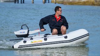 Parsun 3HP Electric Outboard Motor for Inflatable Boats and Dinghies [upl. by Naynek204]