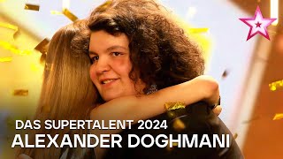 Alexander Doghmani ist quotDas Supertalent 2024quot ⭐  Das Supertalent 2024 [upl. by Ahsilrae755]