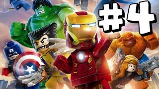 LEGO Marvel Superheroes  Part 4  Xbox One HD Gameplay Walkthrough [upl. by Namqul]