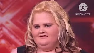 X factor YTP Emma Chawner dreams of being Debbie Stevens and has her mums foot [upl. by Delly711]