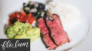 MEXICAN FLAVOURS  Sous Vide Steak  Guacamole  Beans [upl. by Karel]