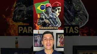 Os INSANOS Paraquedistas Militares Brasileiros  PQDT Felipe Dideus shorts [upl. by Britte911]