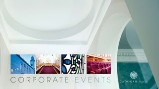 Cadogan Hall  Venue Hire and Corporate Events [upl. by Esyak553]