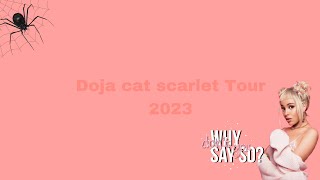 Scarlet tour San Diego Viejas Arena Doechii and Doja Cat [upl. by Laetitia]