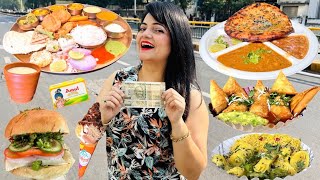 Living on Rs 1000 for 24 Hours Challenge  Ahmedabad Food Challenge [upl. by Jocelin257]