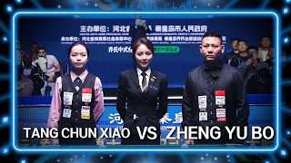 Zheng Yu Bo CHN VS Tang Chun Xiao CHN  2023 JOY Heyball Masters Grand Finals [upl. by Arella]