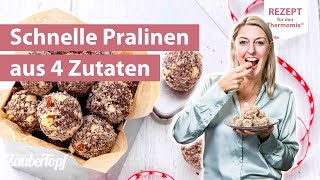 😍😍 Einfache KinderschokoladePralinen aus 4 Zutaten in 20 Minuten selber machen  Thermomix® Rezept [upl. by Volpe262]