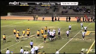 Football  Tahquitz vs Temecula Valley [upl. by Musihc]