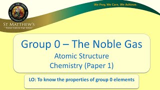 Group 0 The Noble Gases [upl. by Malek]