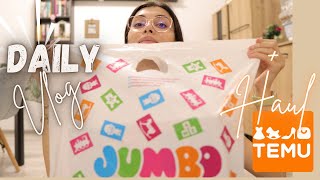 Daily Vlog cu multe cumparaturi din JUMBO si TEMU 💥 [upl. by Hauge]