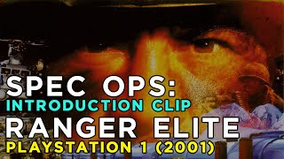 Spec Ops Ranger Elite PS1 2001 IntroIntroduction Video HD [upl. by Azeria]