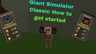 Giant simulator classic codes and how to get started [upl. by Naesad]