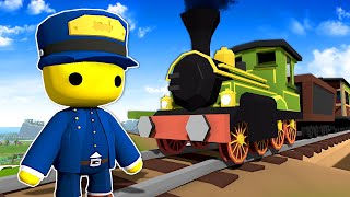 I Found a TRAIN CONDUCTOR Costume in Wobbly Life [upl. by Alidis]