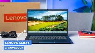 Lenovo Slim 3 Chromebook Marvel of Affordability [upl. by Esikram422]