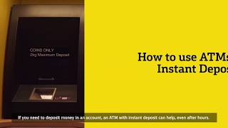 Ways to deposit money at our ATMs [upl. by Shani879]