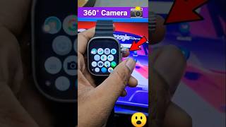 S12 ultra 4g Android smartwatch 360 camera 📸 S9 ultra smartwatch shots smartwatch viral [upl. by Glaab]