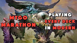 Eldrazi Tron ETron  MTGO Modern Marathon 64 [upl. by Dlorej828]