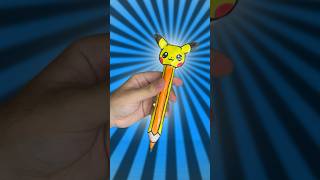 fiz um LÁPIS SQUISHY do PIKACHU de POKEMON [upl. by Hackett839]