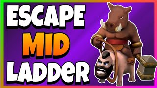 BEST HOG RIDER DECK in CLASH ROYALE 🏆 [upl. by Bowden]