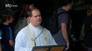 Chapelet du 9 juillet 2024 à Lourdes [upl. by Ynafetse]