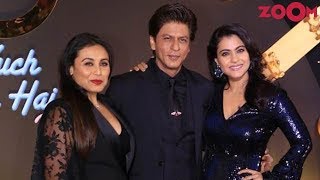 Shah Rukh Khan Kajol Rani Mukerji remember KUCH KUCH HOTA HAI memories  Bollywood News [upl. by Aieki]